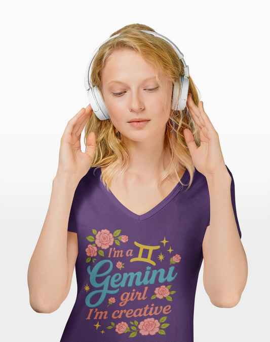 I'm a Gemini Girl Tee - Brazilian Folk Magik