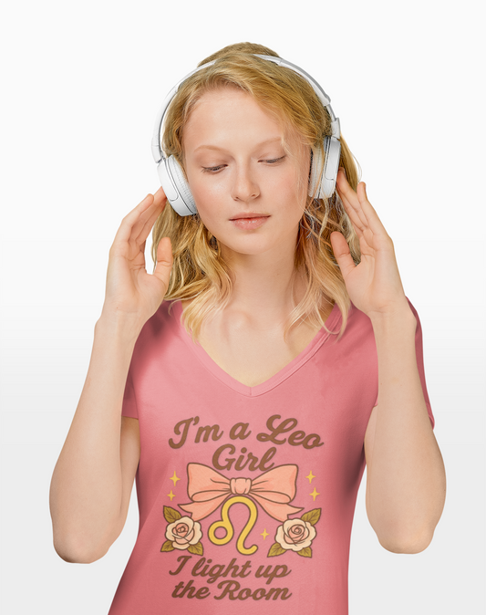 I'm a Leo Girl Tee - Brazilian Folk Magik