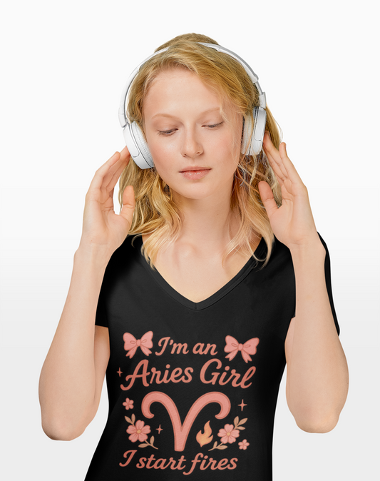 I'm a Aries Girl Tee - Brazilian Folk Magik