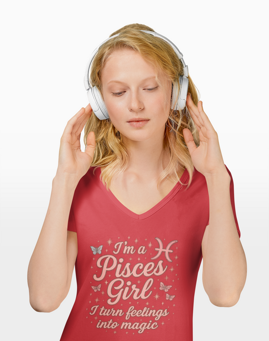I'm a Pisces Girl Tee - Brazilian Folk Magik