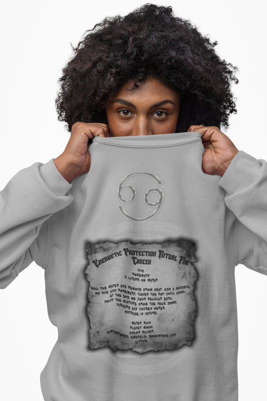 Cancer Protection Ritual Graphic Sweatshirt - Brazilian Folk Magik