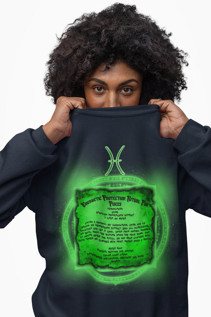 Pisces Protection Ritual Graphic Sweatshirt - Brazilian Folk Magik