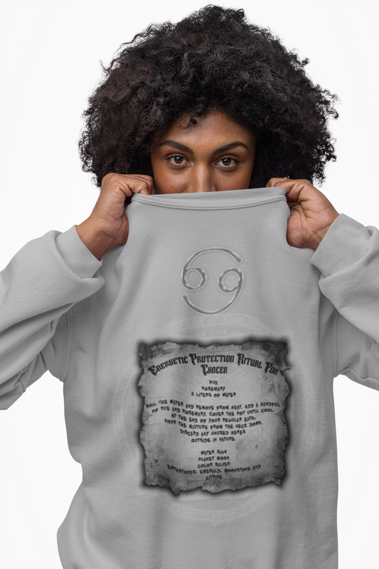 Cancer Protection Ritual Graphic Sweatshirt - Brazilian Folk Magik