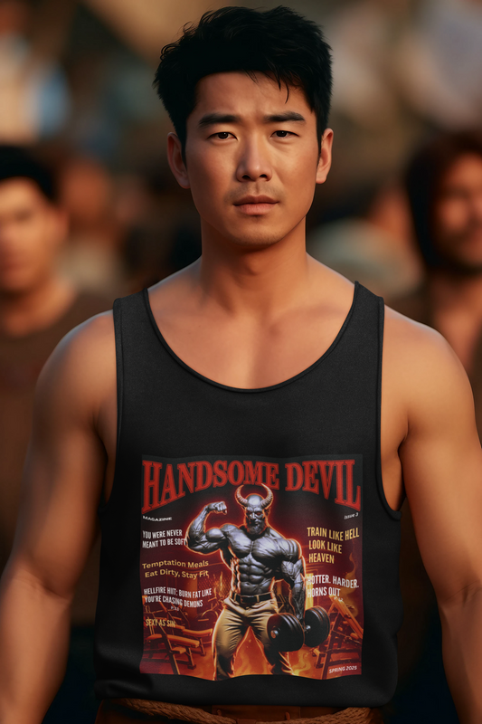 Handsome Devil Jersey Tank - Workout & Gym Apparel