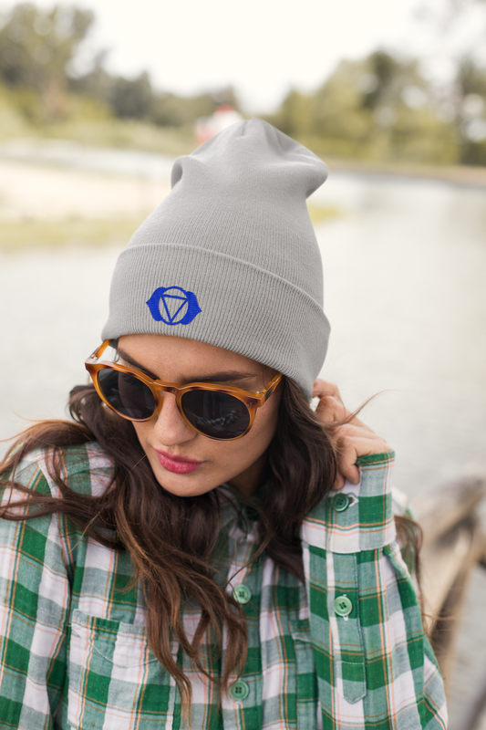 Boho Embroidered Knit Beanie Third Eye – VISION∆RY