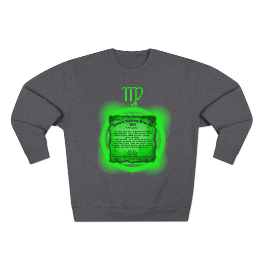 Virgo Protection Ritual Graphic Sweatshirt - Brazilian Folk Magik