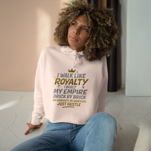 I Wasn’t Made to Fit In Crop  Hoodie