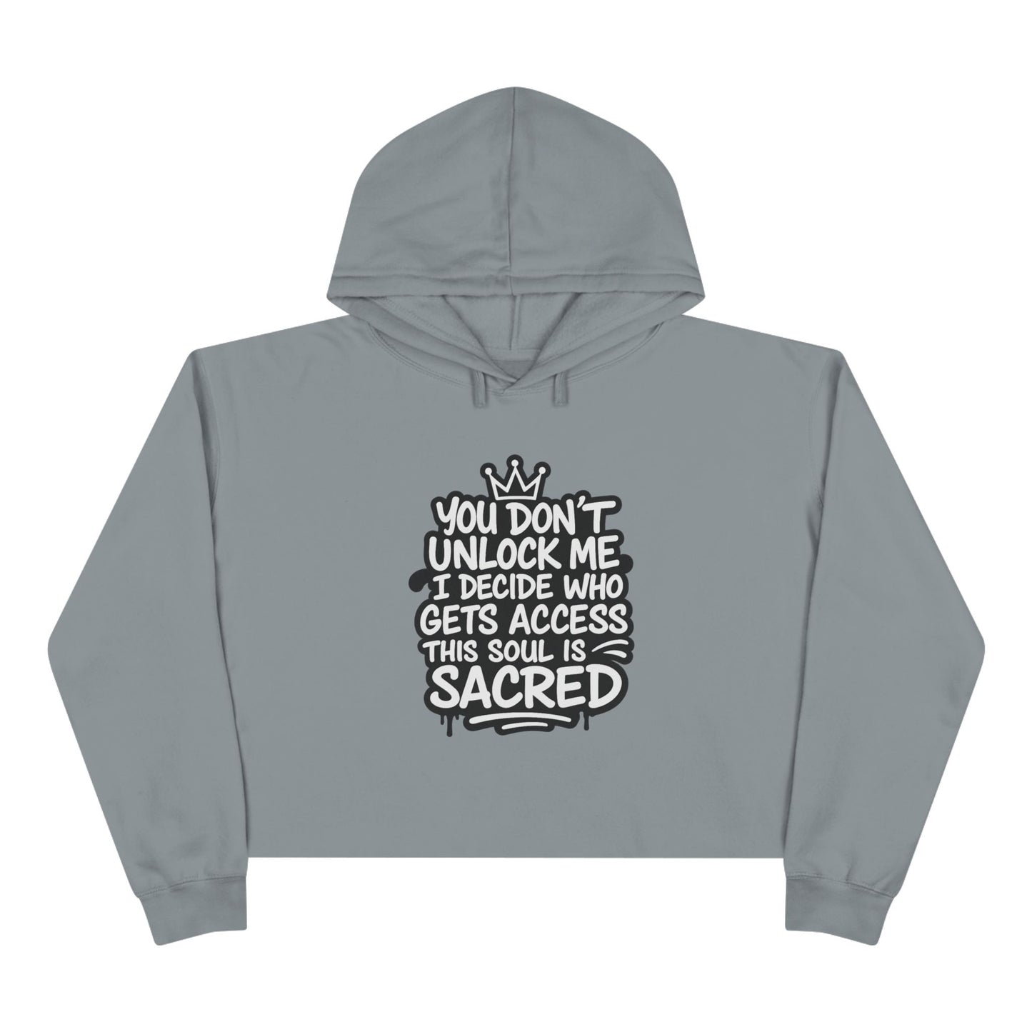Sacred Soul Crop Hoodie