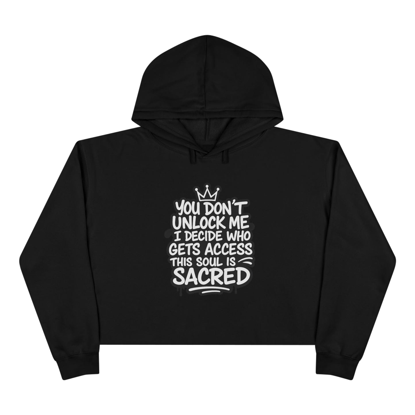 Sacred Soul Crop Hoodie