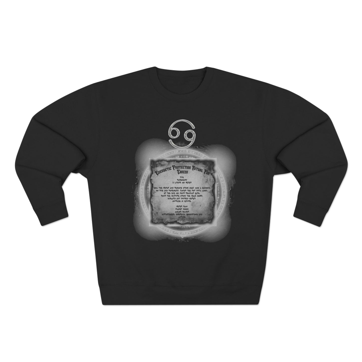 Cancer Protection Ritual Graphic Sweatshirt - Brazilian Folk Magik