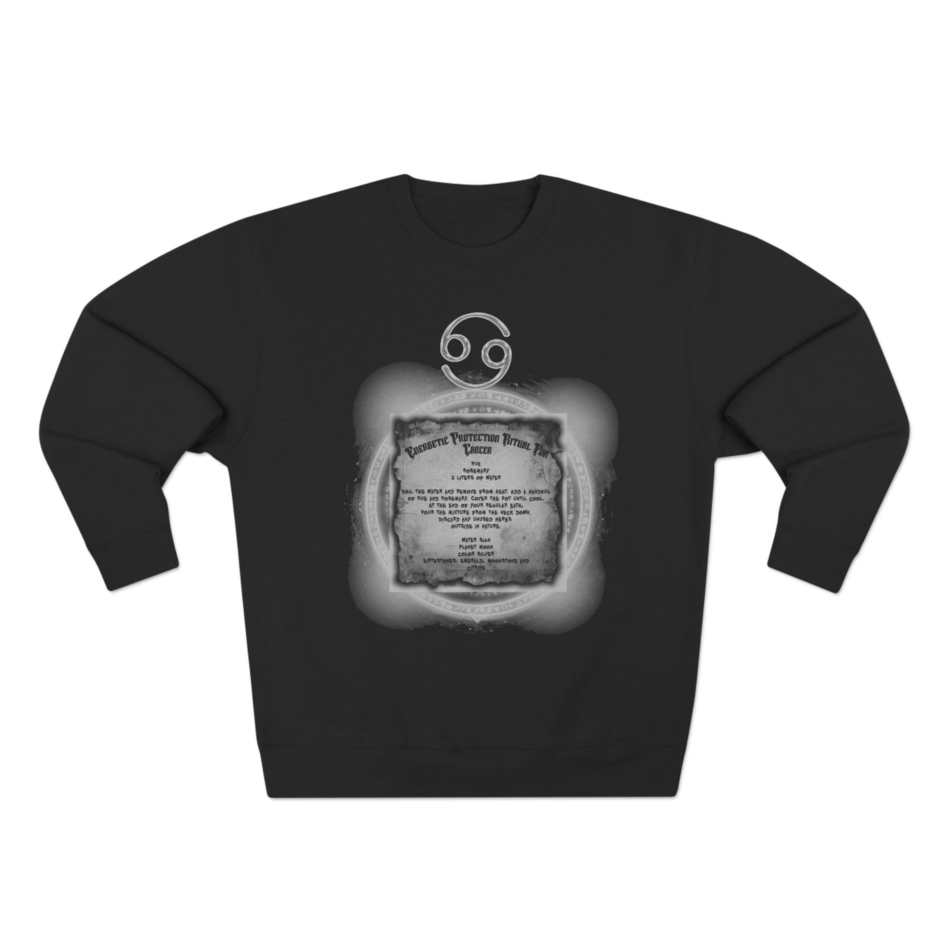 Cancer Protection Ritual Graphic Sweatshirt - Brazilian Folk Magik