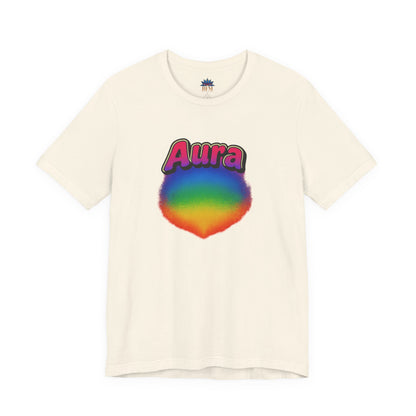 Aura Rainbow Retro Tee