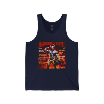 Handsome Devil Jersey Tank - Workout & Gym Apparel