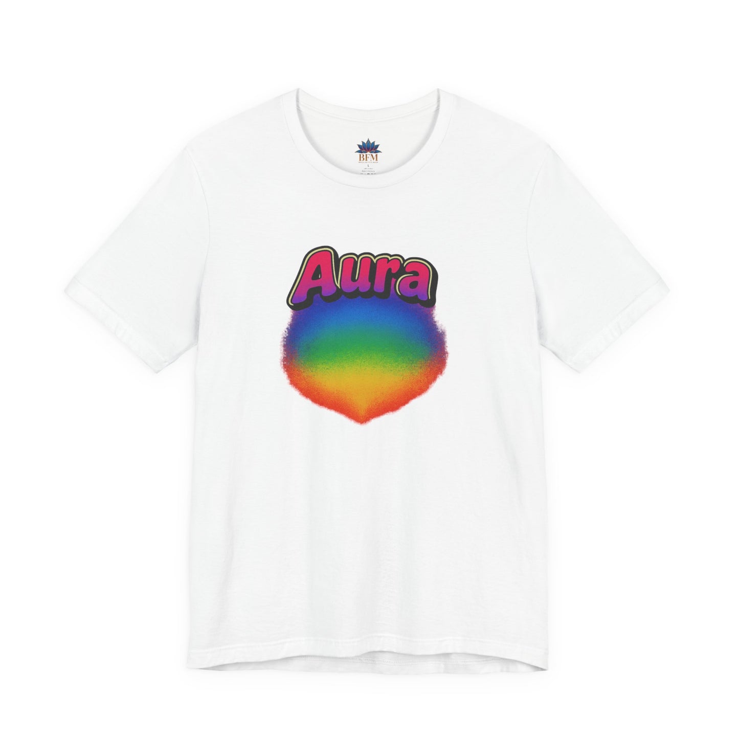 Aura Rainbow Retro Tee