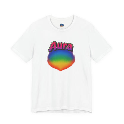 Aura Rainbow Retro Tee
