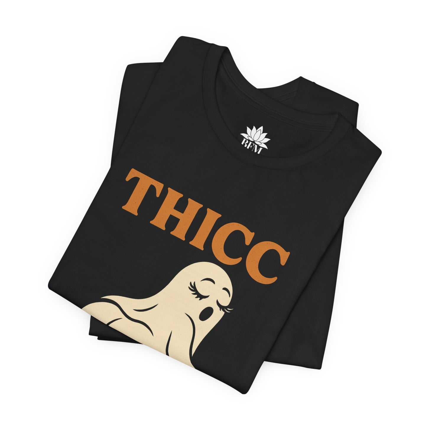 Thicc Trick Tee | Funny Ghost Shirt - Brazilian Folk Magik
