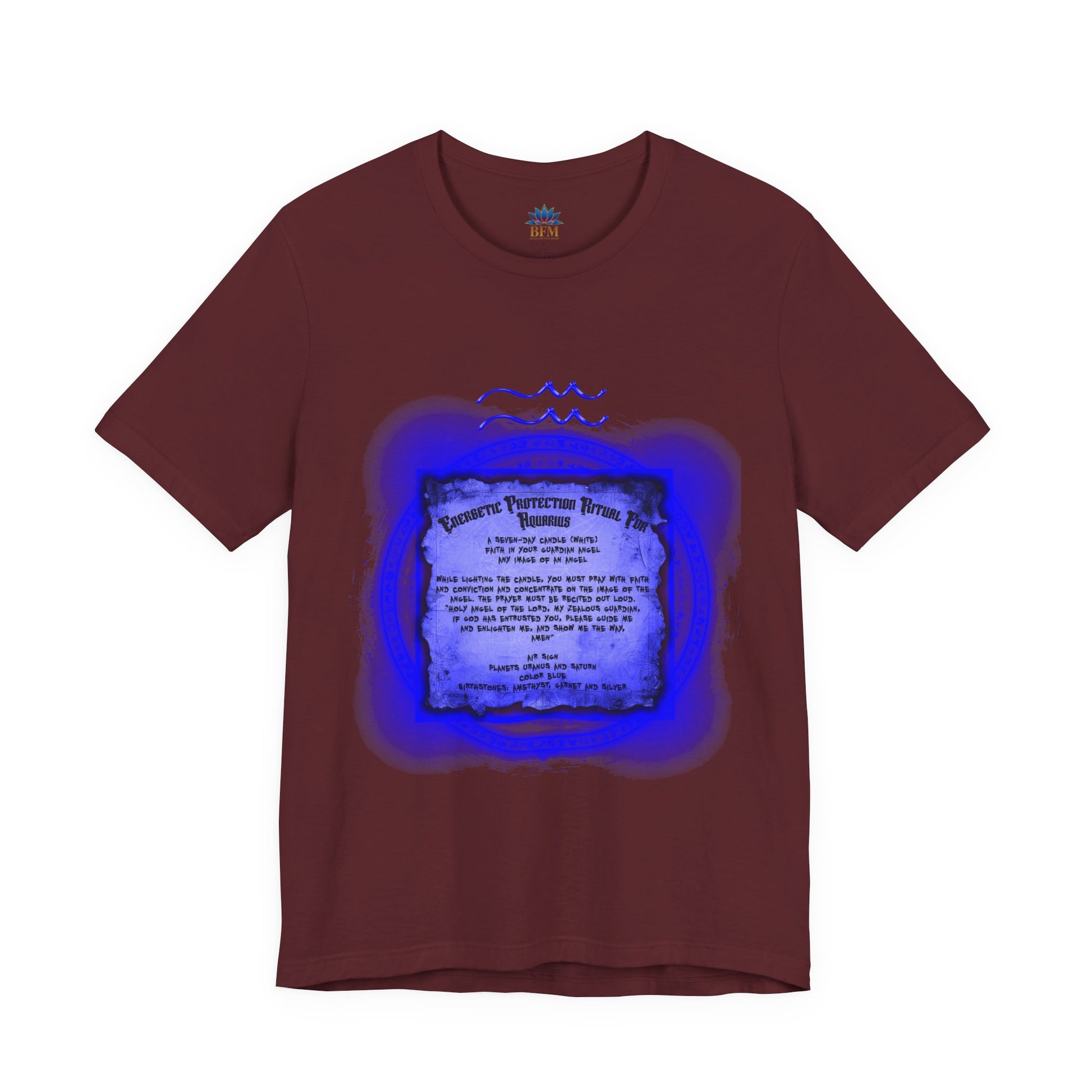 AQUARIUS ENERGETIC RITUAL TEES - Brazilian Folk Magik