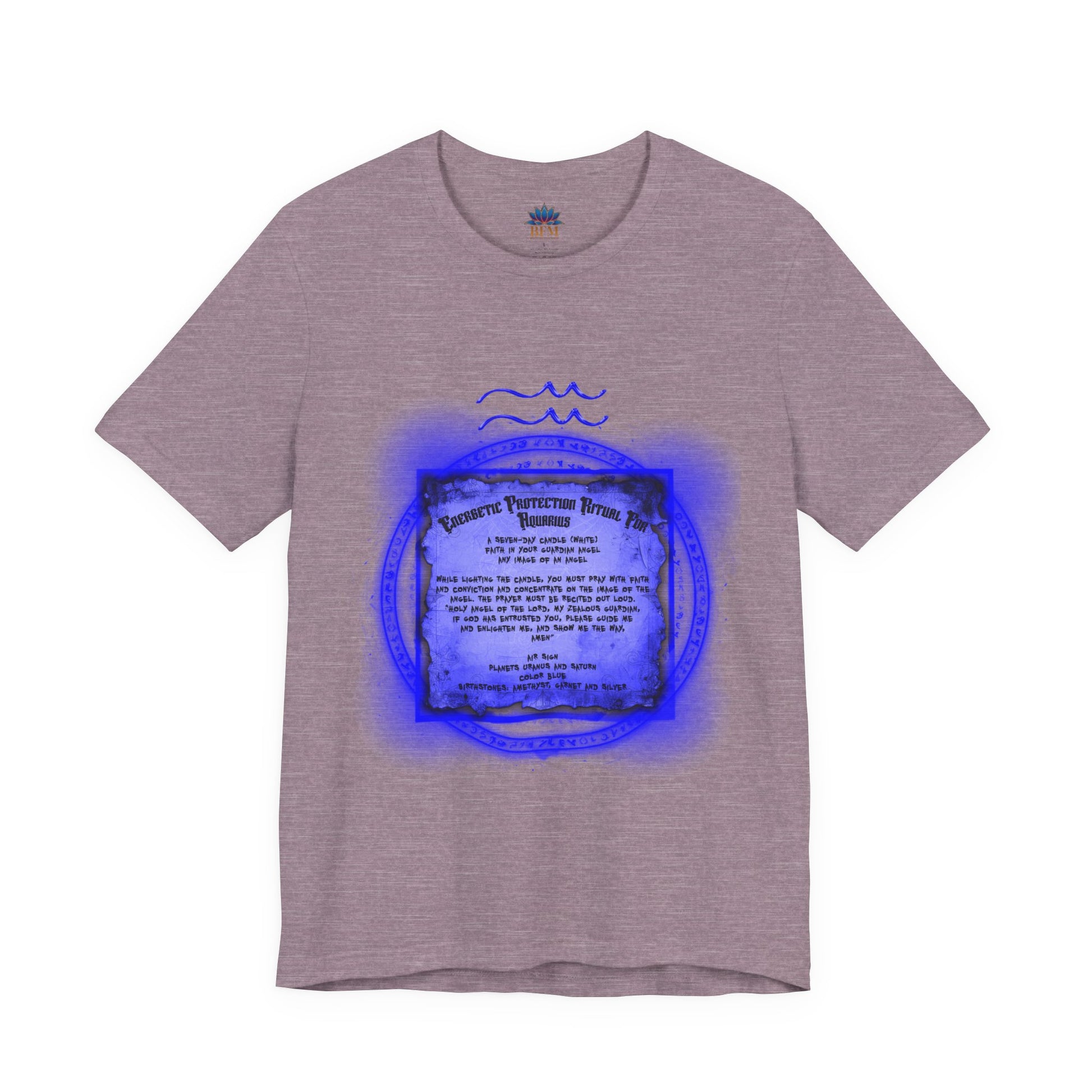 AQUARIUS ENERGETIC RITUAL TEES - Brazilian Folk Magik