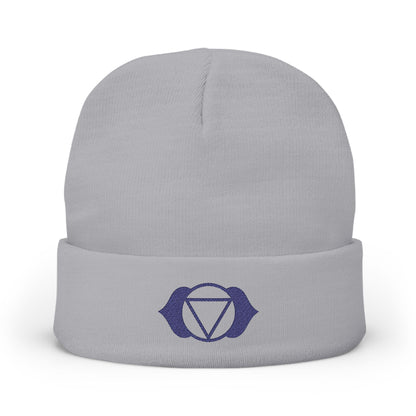 Boho Embroidered Knit Beanie Third Eye – VISION∆RY