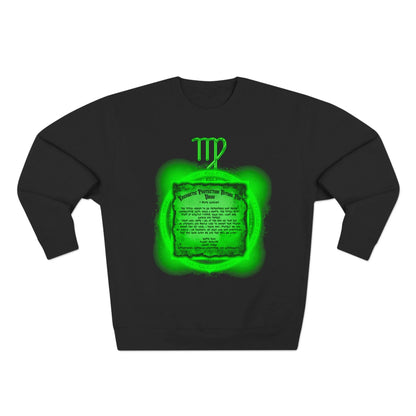 Virgo Protection Ritual Graphic Sweatshirt - Brazilian Folk Magik