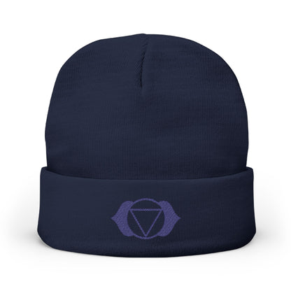 Boho Embroidered Knit Beanie Third Eye – VISION∆RY