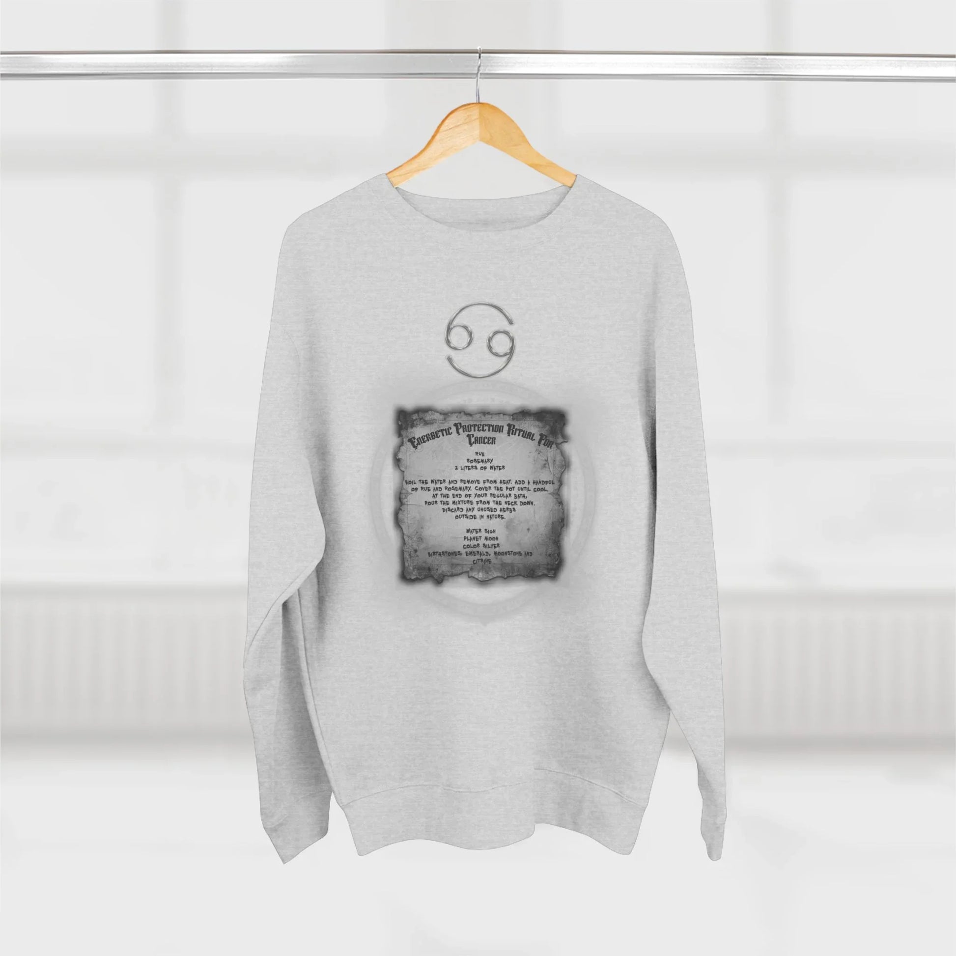 Cancer Protection Ritual Graphic Sweatshirt - Brazilian Folk Magik