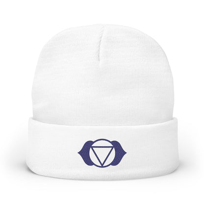 Boho Embroidered Knit Beanie Third Eye – VISION∆RY