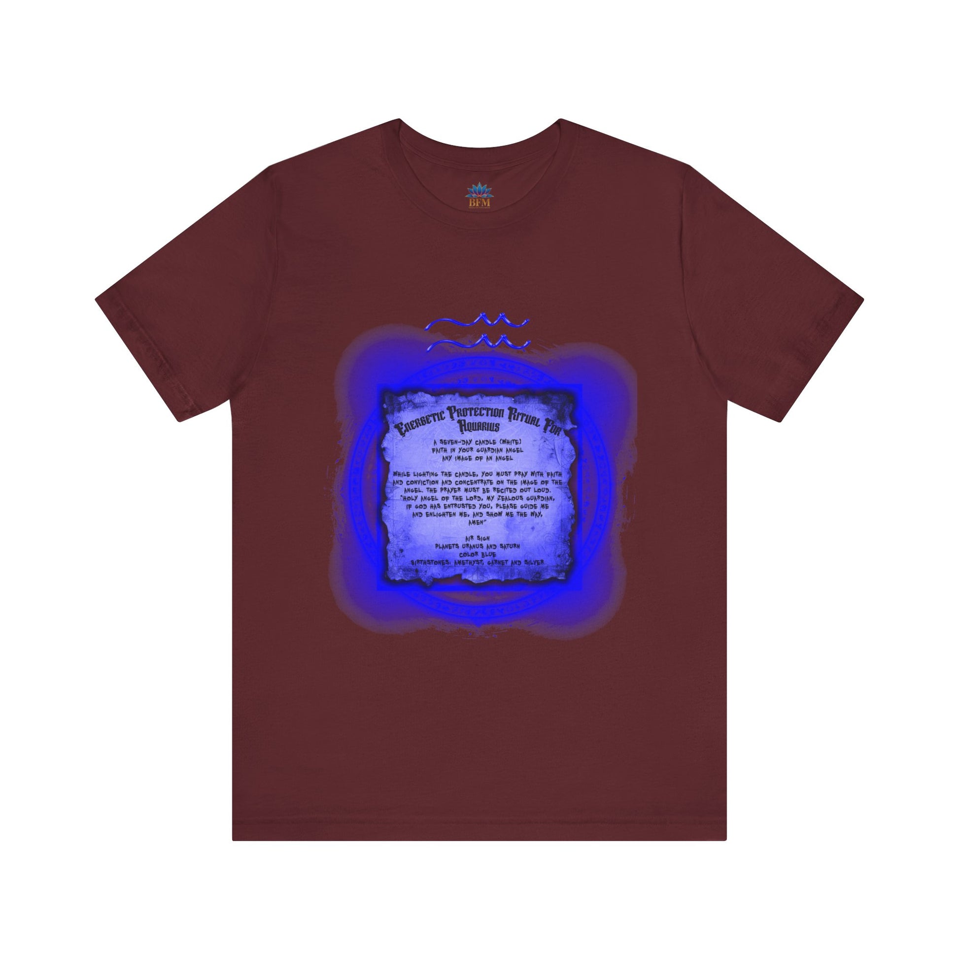 AQUARIUS ENERGETIC RITUAL TEES - Brazilian Folk Magik